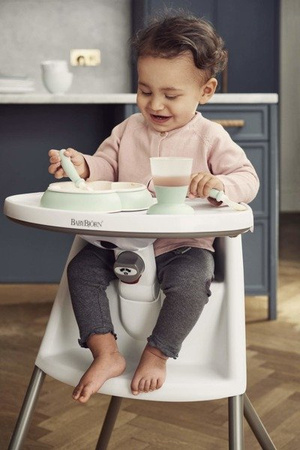 BabyBjorn High Chair - krzesełko do karmienia Beżowe || Białe