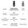 Baby Brezza Instant Warmer Podrzewacz do Wody BRZ0071 Black