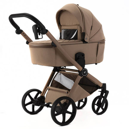 Adamex Alfa Natura Wózek Głęboko-Spacerowy Camel