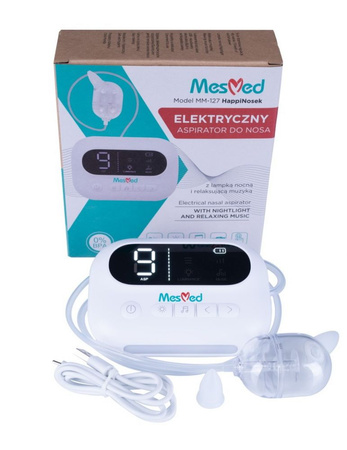 Mescomp Elektryczny Aspirator do Nosa MesMed HappiNosek