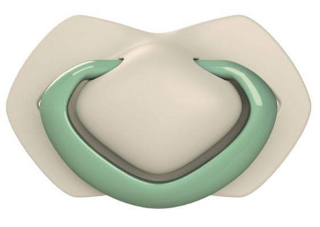 Canpol Babies Smoczek Silikonowy Symetryczny Pure Color 18m+ 2szt. 22/657_bei Beige