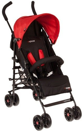 ZUMA KIDS EXPLORER WÓZEK SPACEROWY CZERWONY
