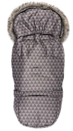 Zaffiro Grow Up 2.0 Śpiworek Do Wózka Plusz Geo Grey