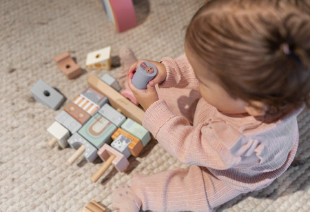 Joueco The Wildies Famil Drewniane klocki kamieniczka