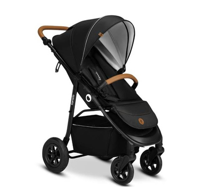 Lionelo Natt Wózek Spacerowy Black Onyx
