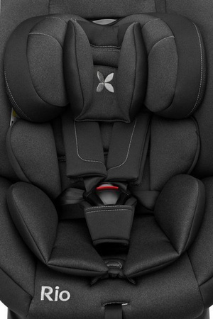 Fotelik RIO i-size 40-105 cm 0-18 kg RWF Black