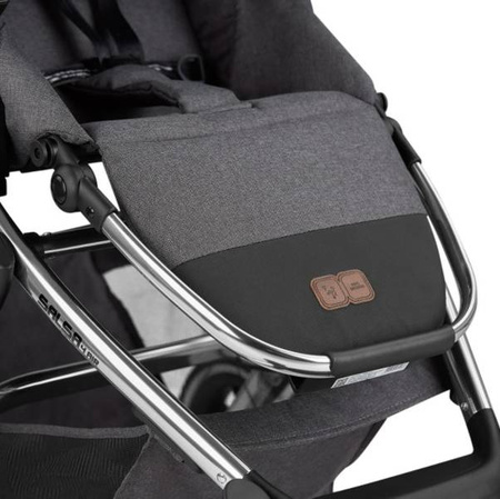 ABC Design Salsa 4 Air Wózek Głęboko-spacerowy 2w1 + akcesoria 2023 Asphalt