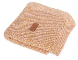 Ceba Baby Kocyk Dziany 90x90 cm Splot Francuski Rudy