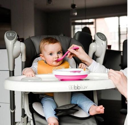 Bblüv Talerzyk z Podgrzewaczem PLATO Limonkowy