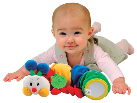 Training2s Zabawka Edukacyjna - Pluszowa Gąsienica