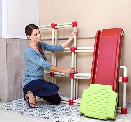 Lil'Monkey Climb n' Slide Everest Drabinka dla Dzieci ze Schodami i Ślizgiem