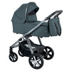 Baby Design Husky Wózek Głęboko-Spacerowy XL 2w1 205 turqouise