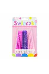 Godan Świeczki Urodzinowe W Groszki 