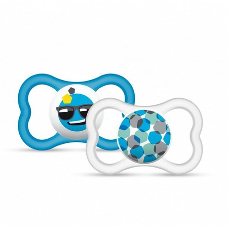 MAM Smoczek Uspokajający 6+ Air (Box 2 szt.) Boy