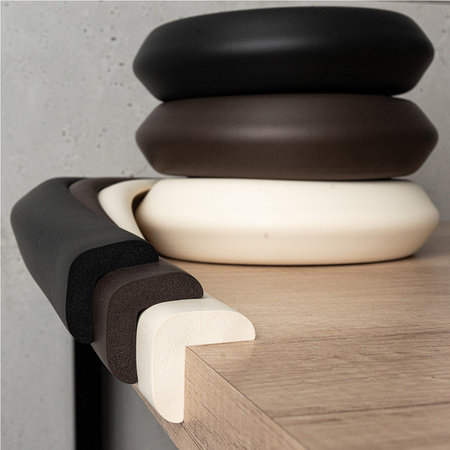 Sipo Piankowa Taśma Zabezpieczająca Kanty i Rogi Mebli 2m Czarny