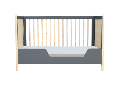 Theo Bebe Oceania Łóżeczko Ratanowe 60x120cm Silex