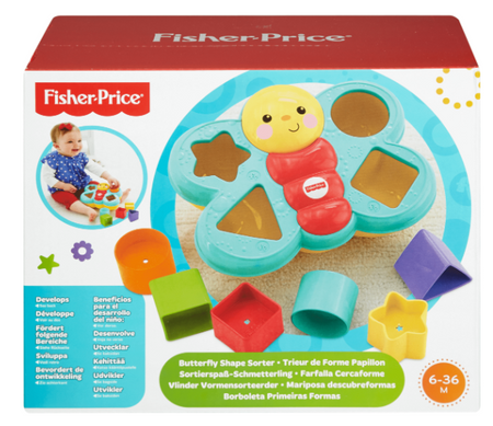 Fisher Price Motylek Sorter Kształtów CDC22