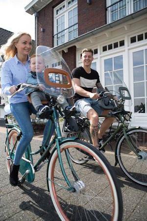 Bobike ONE Mini - Fotelik rowerowy Na Ramę Chocolate Brown