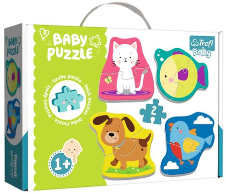 Trefl Zwierzątka Baby Classic Puzzle 1+