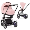 Cybex e-Priam 4.0 Wózek Głęboko-Spacerowy + Avionaut Pixel Pro 2.0 C Fotelik Samochodowy + Baza