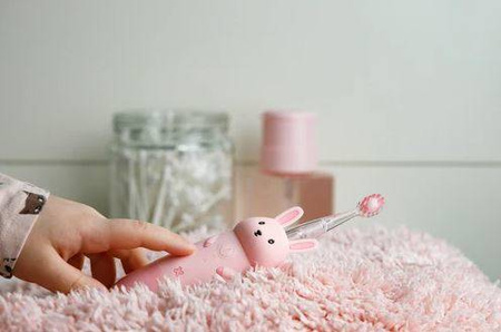 Innogio Giorabbit Soniczna Szczoteczka Dla Dzieci Różowa