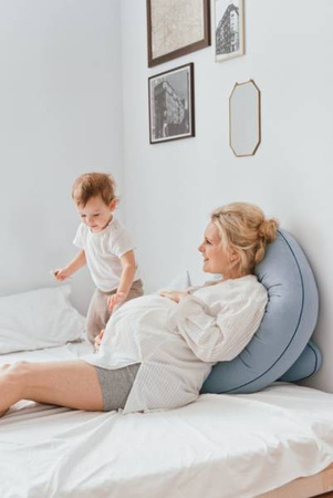 Poofi Poduszka Ciążowa Dusty Blue PF 613