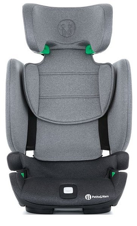 PETITE & MARS Fotelik samochodowy Elite Fix i-size 100-150 cm Misty Grey