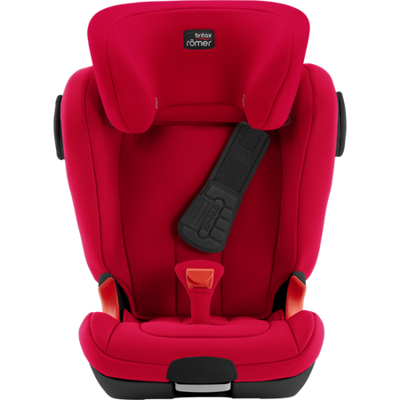 Britax Romer Kidfix II Xp Sict Fotelik Samochodowy 15-36kg Fire Red - Czarna Skorupa