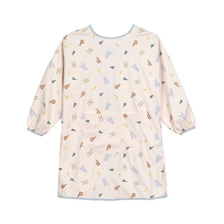 Lassig Fartuch z długim rękawem wodoodporny Happy Fruits Light blue