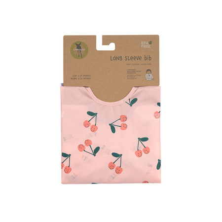 Lassig Zestaw śliniaków z długim rękawem 2szt. 6m+ Happy Fruits Cherry