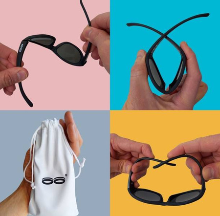 Tootiny Classic Medium Okulary Przeciwsłoneczne Czerwone