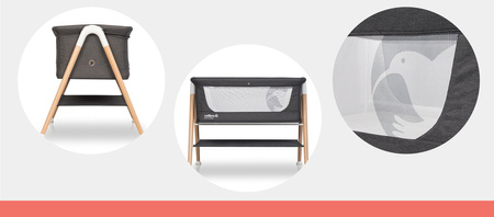 Colibro Pino Łóżeczko Dziecięce Onyx