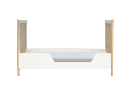 Theo Bebe Oceania Łóżeczko Ratanowe 60x120cm Neige