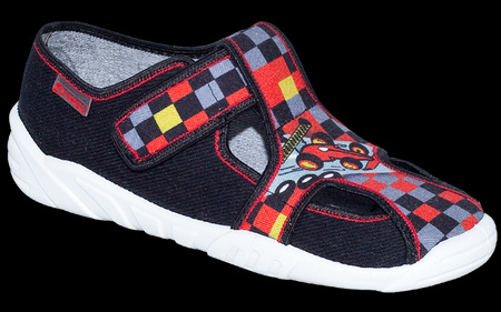 Zetpol Tenisówki Kapcie Chłopięce Szymon Niebieskie Rozmiar 28