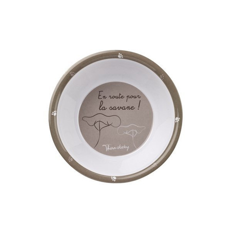 Thermobaby - Zestaw obiadowy 6-elementowy Savana / Szary