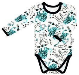 Body Bawełna z Długim Rękawem 74