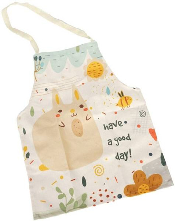 HyperMotion Drewniana Kuchnia Dla Dzieci + Akcesoria, Fartuch, Światło