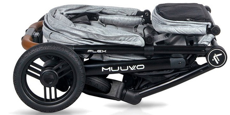 Muuvo Flex Wózek Spacerowy Rocky Grey