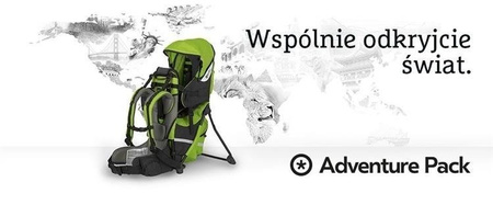 Kiddy Adventure Pack Nosidełko Turystyczne Mystic Black