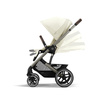 Cybex Balios S Lux Wózek Głęboko-Spacerowy Seashell Beige 2023 Rama Taupe