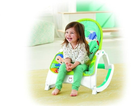 Fisher Price Fotelik- Bujaczek "Od Niemowlaka Do Przedszkola" Cmr10
