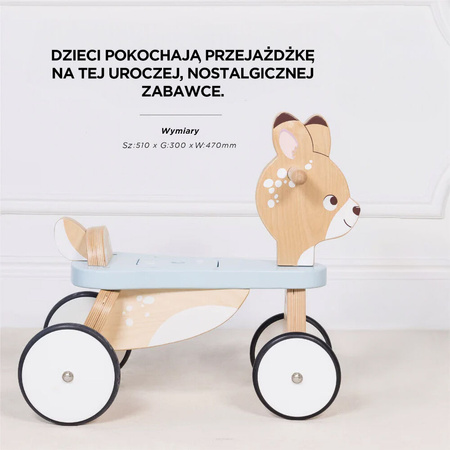 Le Toy Van Drewniany Pierwszy Jeździk Jelonek