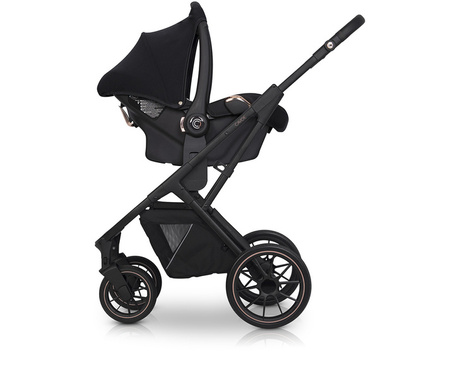 Cavoe Axo Shine Wózek Głęboko-Spacerowy 2w1 + Torba + Adaptery French Grey