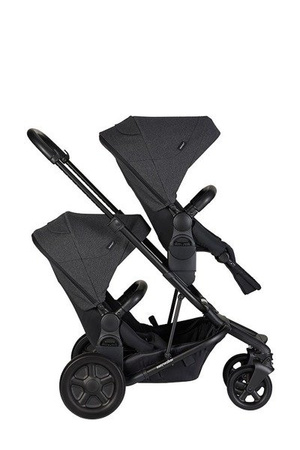 Easywalker Harvey 2 Wózek Głęboko-Spacerowy Night Black (zawiera stelaż, siedzisko z budką i pałąkiem)