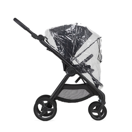 Anex IQ Basic New Transfarmation Wózek Głęboko-Spacerowy Nyx + Cybex Aton B2 i-Size Fotelik Samochodowy 0-13kg + Baza One Volcano Black