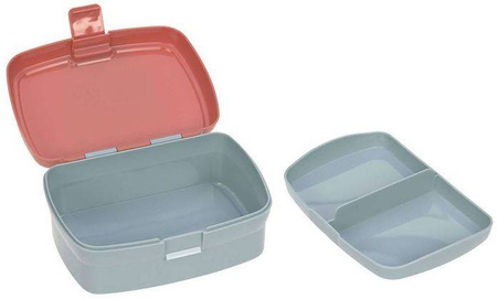 Lassig Zestaw na Lunch Lunchbox + Tritanowa Butelka - Bidon 460 ml About Friends Lis