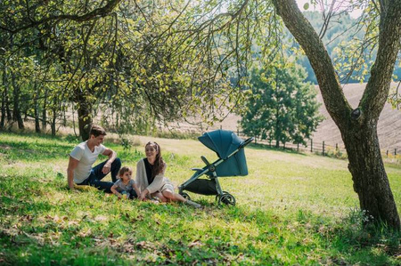 Espiro Wave Wózek Spacerowy 107 Silver Grey