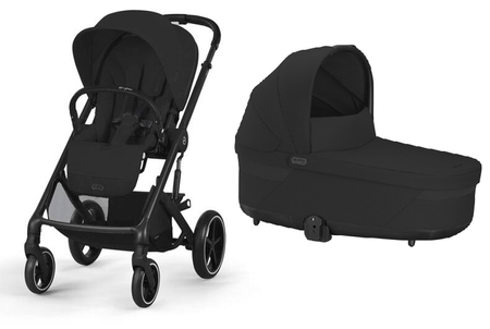 Cybex Balios S Lux Wózek Głęboko-Spacerowy Moon Black