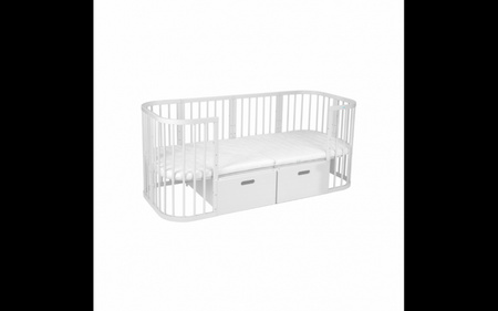 Waldin Rozszerzenie do Łóżeczka Białe