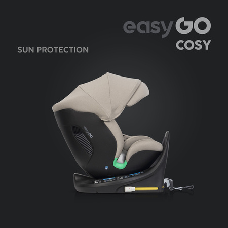 Easy Go Cosy Fotelik Samochodowy 0-36 kg Taupe